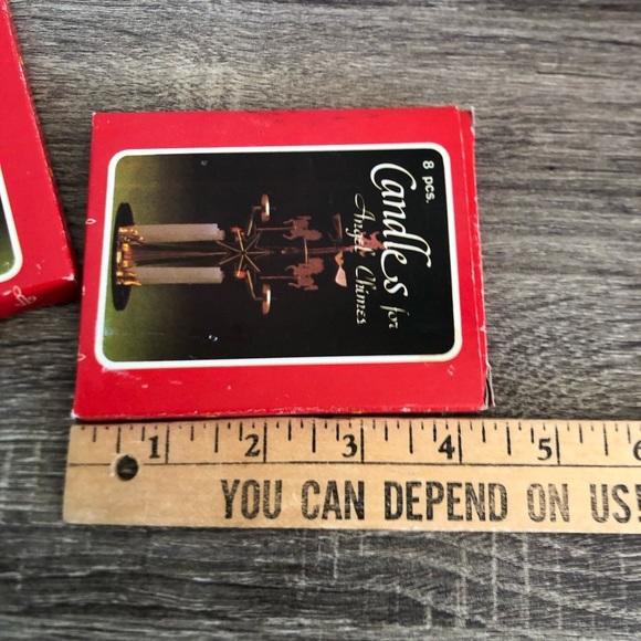 Vtg NOS Miniature Holiday Candles - Picture 4 of 7